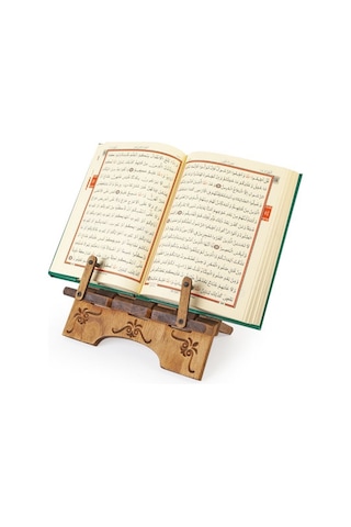 Masa Üstü Oymalı Ahşap Rahle Tabletlik
