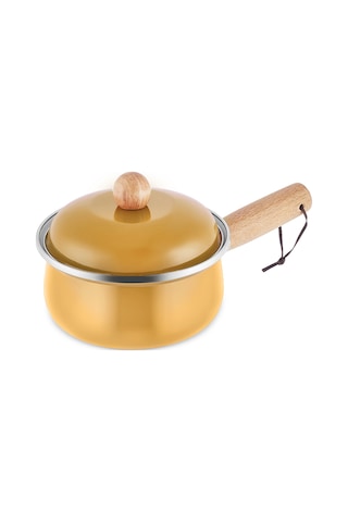 Karaca Elvin Emaye Kapaklı Sosluk Sarı