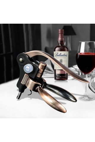 Sones Çinko Alaşımı + Abs Malzeme Retro Tavşan Şeklinde Şişe Açacağı Tirbuşon Porto Şarabı Şişe Açacağı, Boyut: 18 X 14,5 X 4,7 Cm Diğer