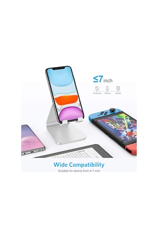 Ht-50 Alüminyum Telefon Standı Tutucu Aşağı Yukarı Hareketli