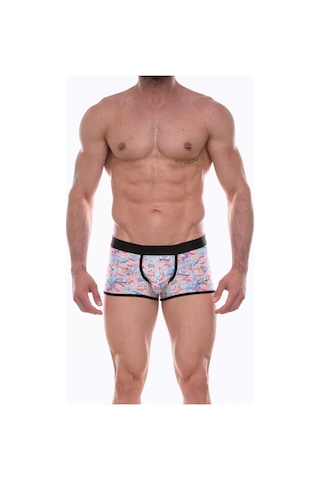 Erkek Çok Renkli Fantezi Giyim Desenli Boxer Hf072205
