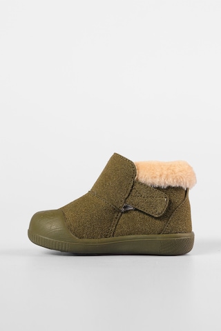 Vicco Kind Kürklü Unisex İlk Adım Haki Bot Haki