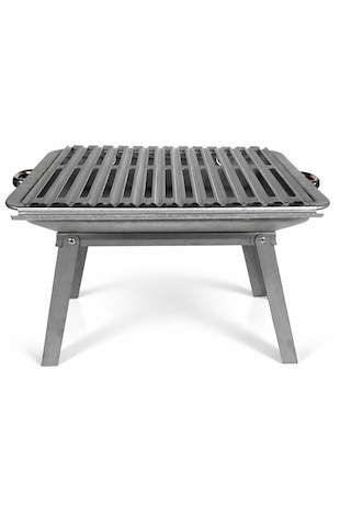 Piknik Mangalı Katlanır - 1005 Açık Gri