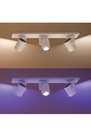Philips Hue Argenta Üçlü Spot Lamba 3x4.2w Beyaz 929003808101