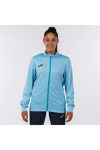 Açık Mavi Joma Kadın Futbol Sweatshirt Winner Full Zip 901679.365