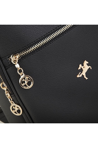 Nas Bag Kadın Sırt Çantası Siyah Mercan Çok Renkli