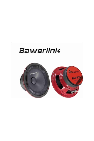Bawerlink Bw-rx6 Ultra-pro 16 Cm Midrange Hoparlör Çifti 600w Maks, 300w Rms, Profesyonel Seri