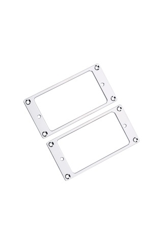 Hfambition Elektro Gitar Telsiz Çerçevesi Metal Konstrüksiyon 2 Adet Siyah 92x46mm - Dıy Yer Değiştirme Aksesuarı