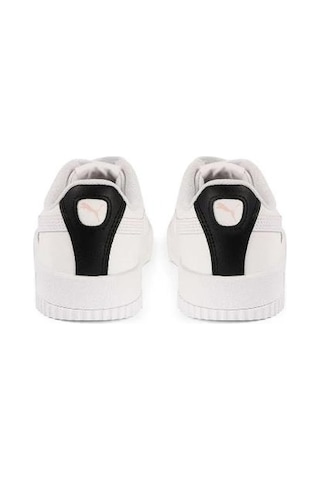Puma Carına Leather Beyaz Kadın Spor Ayakkabısı 37032523 001