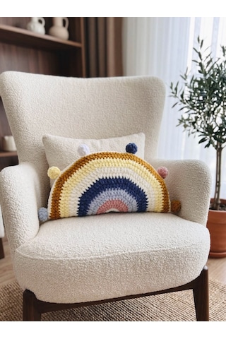 Lucky Rainbow Cushion Yastık Çok Renkli