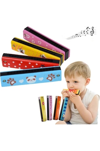 1 Adet Metal Mızıka Çocuk Ses Algı Professional Müzik Aleti