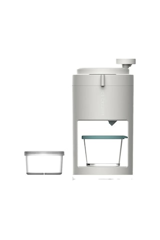 Ulzyvf Manuel Traş Buz Makinesi, Ev Manüel Buz Kırıcı, Beyaz Pratik Tasarım Beyaz