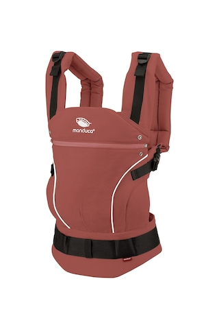 Manduca First Ergonomik Bebek Taşıyıcı 3 Taşıma Pozisyonu, Ayarlanabilir ve Konforlu Portbebe Kırmızı Tek Ebat