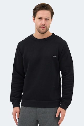 Slazenger Konnor In Erkek Siyah Sweatshırt Siyah