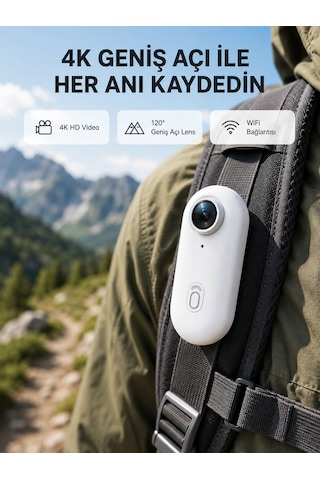 Mey İthalat 4k Full Hd Spor Kamerası 360 Klips Ve Wifi Özellikli 96278725