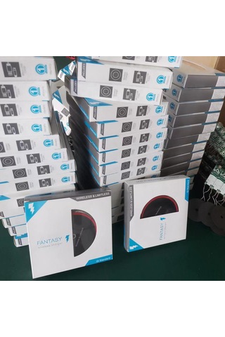 Honmex 15w Magsafe Manyetik Hızlı Şarj Cihazı, İnce Dairesel K9 Kristal Model, iPhone Uyumlu İçin Ev Kullanıma Uygun, 3'lü Paket