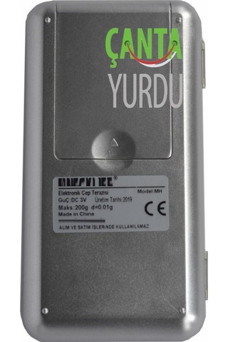 Mh Mini Dijital Terazi 200 Ile 001 Gram Hassasiyetli