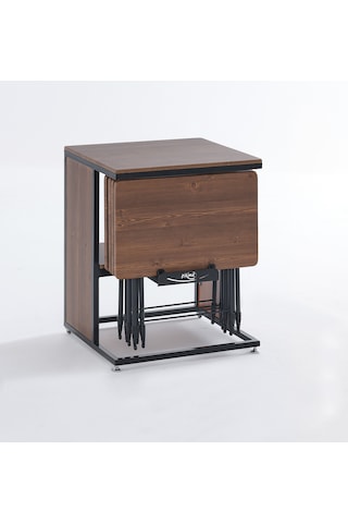 Dresuar Kahvrengi Servis Sehpası