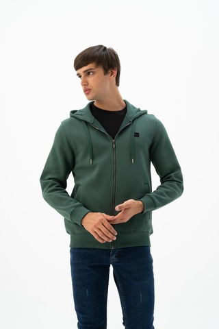 AR-MA Arma Erkek Kapüşonlu Sweatshirt K24324935801 Yeşil