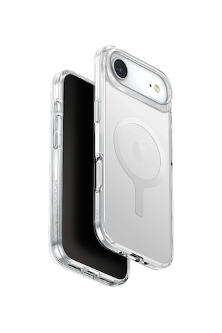 Apple Uyumlu iPhone 17 Air Kılıf Clario Geri Dönüşüm Doğaya Duyarlı Materyal Kapak Çift Katman Magsafe Özellikli Şeffaf