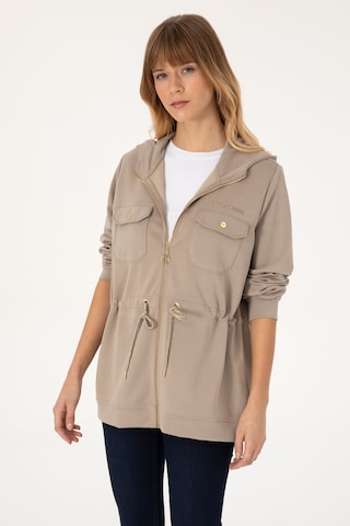 U.s. Polo Assn. Kadın Koyu Bej Sweatshirt 50309102-vr088 Koyu Bej