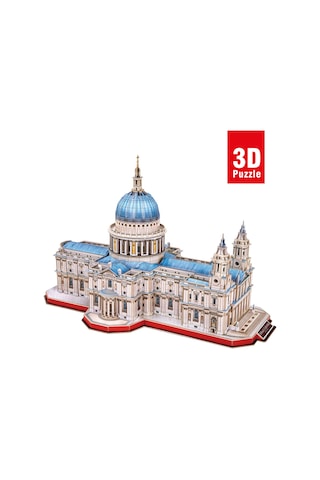 Cubic Fun Aziz Paul Katedrali 3d Puzzle Büyük Boy Ve İç Görünüml