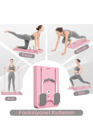 Çok Fonksiyonlu Egzersiz Aleti Pilates Reformer, Ev Tipi Pilates