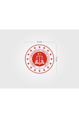 Adalet Bakanlığı Araç Logo Sticker