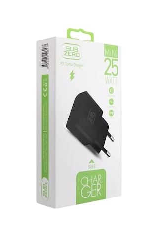 Subzero Sg83 25w Pd Mini Turbo Şarj Başlığı Kompakt Type C Ev Kullanımı