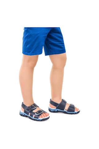 Kiko Kids Erkek Çocuk Sandalet Arz 2359 Lacivert