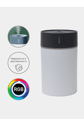 Ultrasonik Hava Nemlendirici Buhar Makinesi ve Aroma Difüzörü Şeffaf