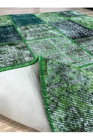 Hoom Rugs Antik Patchwork Yeşil Kb