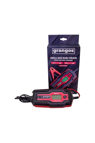 Grangos Gbc4a 6v / 12v 70 Ah Akıllı Dijital Akü Şarj Ve Bakım Cihazı