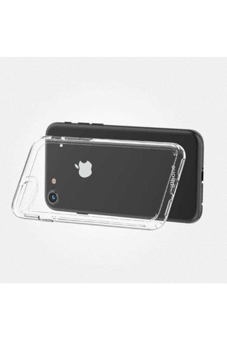 Apple Uyumlu iPhone Se 2020 Kılıf Zore Coss Kapak Renksiz