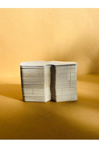 100 Adet Beyaz / Gri Takı Kartı 12.2 5x3 Cm Küpe Kolye Bileklik Sunum Kartı Takı Sergi Kartı