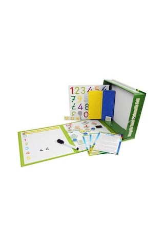 +4 Yaş Manyetik Oyuncaklar Tablet Matematik Seti ve Yazı Tahtası (diytoy)