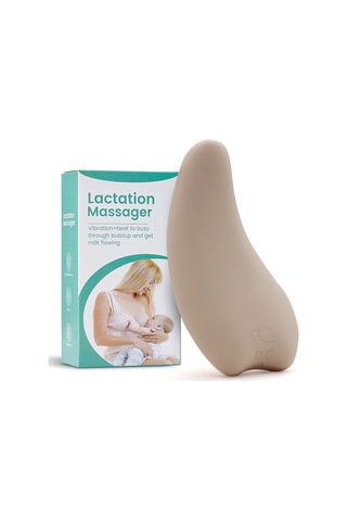 Yaozixa Anne Bebek Laktasyon Masaj Cihazı, Silikon+abs Malzeme, Titreşim+ısıtma Fonksiyonu, Dahili Li-pol Batarya, 3 Renk Seçeneği
