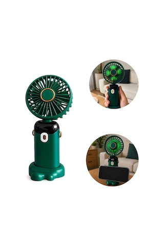 Powermaster Pm-25103 Yeşil Kokulu Oynar Başlıklı Taşınabilir Fan Vantilatör