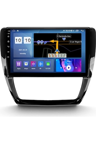 Volkswagen Jetta 2011-2018 Android 3 Gb Ram + 32 Gb Rom Carplay Multimedya