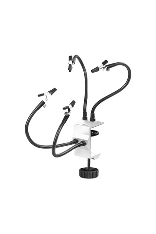 Suntek Magideal  Lehimleme İstasyonu Tutucu Pcb Fikstürü Kaynak Gümüş