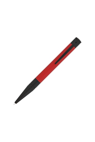 S.T Dupont D-Initial Mat Siyah-Kırmızı Tükenmez Kalem 265116