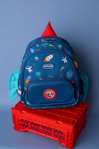 Packnjoy - Çocuk Sırt Çantası Small 2-4 Yaş - Star Explorer Lacivert