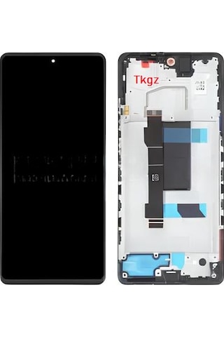 Tkgz Xiaomi Redmi Note 12 Pro -5g- Lcd Ekran Dokunmatik Service Pack - Full Çıtalı