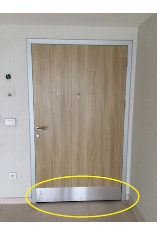 Kapı Altı Koruması Beyaz