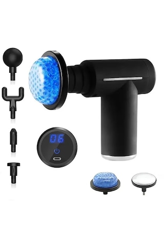 Enshall Md-9000 Soğuk Sıcak 6 Başlıklı Masaj Tabancası