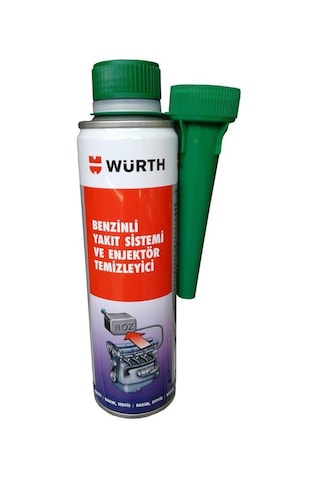Würth Benzin Enjektör Temizleyici İyileştirici 300Ml Würth Benzin Enjektör Temizleyici İyileştirici 300Ml