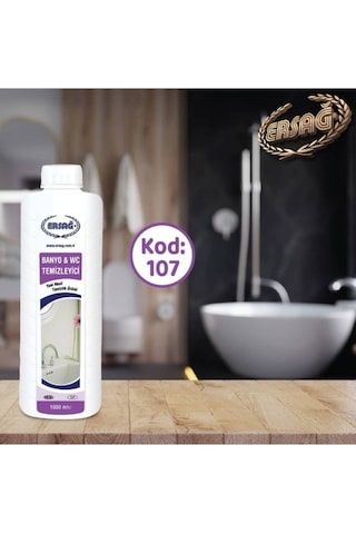 Ersağ Anti Bakteriyel Antifungalbanyo Wc Temizleyici 1000 Ml