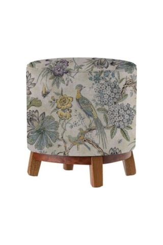 Renkli Tasarım Ahşap Ayaklı Puf Kumaşı Süettir. Uluslararası Solmama Sertifikasına Sahiptir. Çok Renkli