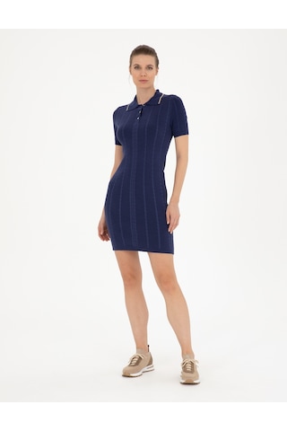 Pierre Cardin Kadın Lacivert Elbise Triko 50288683-vr033 Lacivert