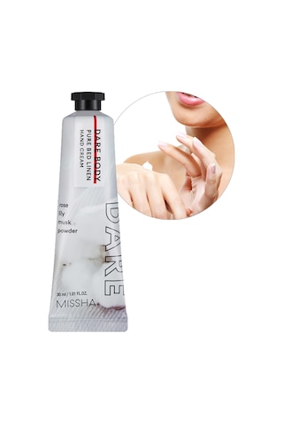 Missha Dare Body Hand Cream Çarpıcı Kokulu Nemlendirme Etkili El Bakım Kremi - Pure Bed Linen